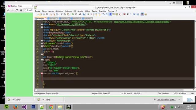 php ile chat sistemi yapımı смотреть онлайн