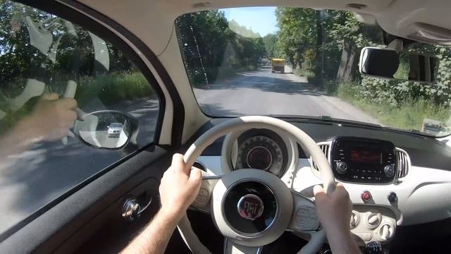 Fiat 500 II | 4K POV Test Drive #252 Joe Black