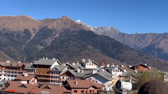 Роза Хутор - главный горнолыжный курорт Сочи (ноябрь 2023)