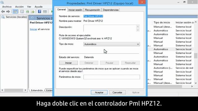 Cómo iniciar el servicio del controlador Pml HPZ12 en Windows 8 | HP Computers | HP Support смотреть онлайн