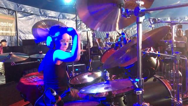 Unsainted - LIVE at BLOODSTOCK FESTIVAL 🇬🇧 Age 7 - Slipknot Drum Cover 🥁 смотреть онлайн