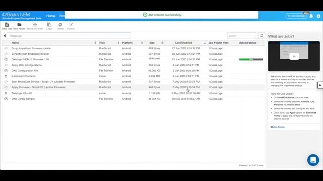How To Perform Datalogic Firmware Upgrades Using SureMDM смотреть онлайн