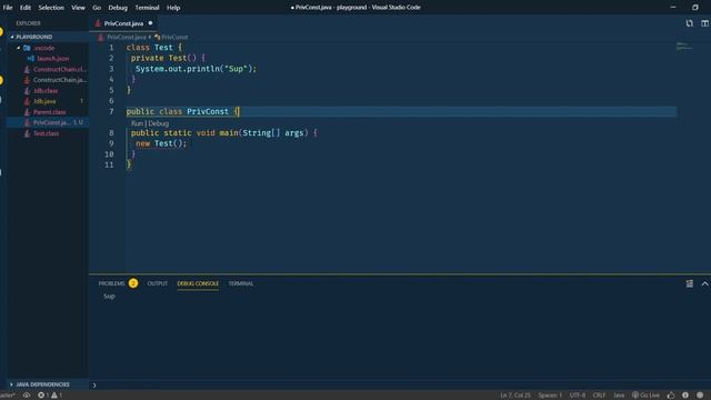 Private Constructor in JAVA (Nepali) смотреть онлайн