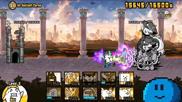 Battle Cats | An Ancient Curse Easy! (No Modern Cat, No Cyberstack!)