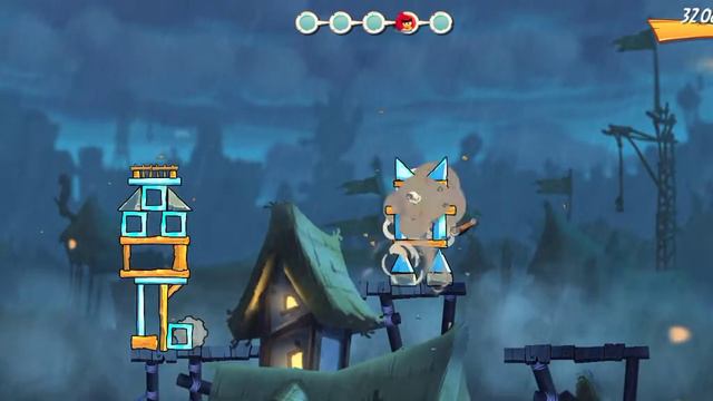 Angry Birds 2 • Daily Challenge • Ежедневное испытание • 4/4/5 • 16/02/22 смотреть онлайн