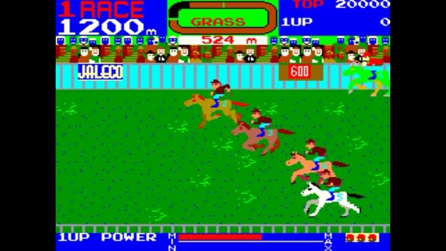 Photo finish - Arcade game racing horse - (1991) - Retro Games - MAME смотреть онлайн