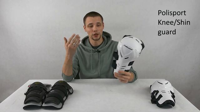 Пластиковые наколенники Fox Titan Sport и Polisport.