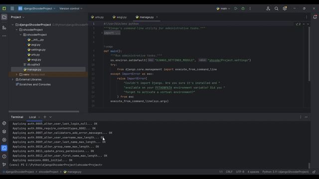Django | Как писать сайты на Python? | Создание проекта смотреть онлайн
