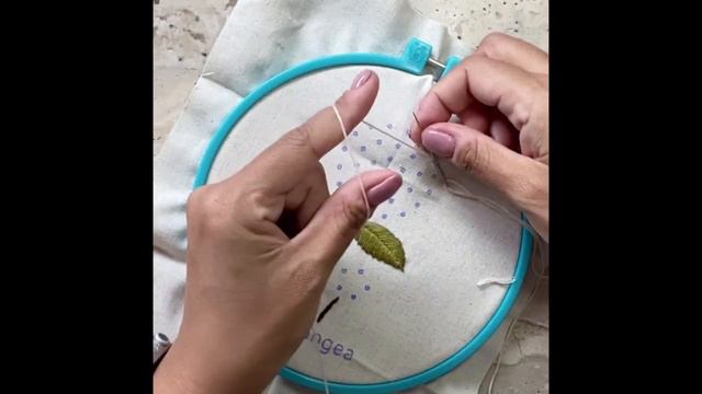 Hydrangea Beginners Embroidery Kit Review & Stitch Along Guide смотреть онлайн
