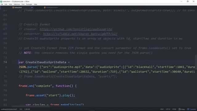ZIM Bubbling: 48. Audio Sprites - #HTML #Canvas #JavaScript, #CreateJS, #ZIMjs смотреть онлайн