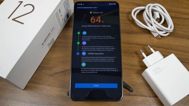 XIAOMI 12T Antutu Test смотреть онлайн