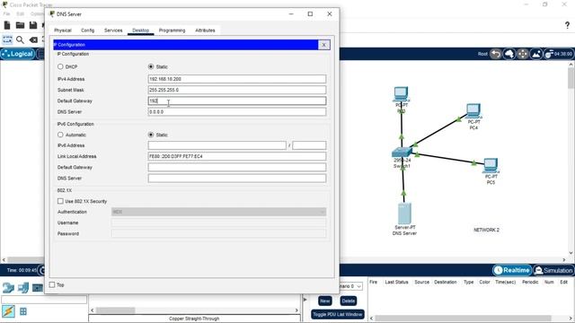How to Configure HTTP and DNS Server in Cisco Packet Tracer | Cisco_Networking_Academy. смотреть онлайн