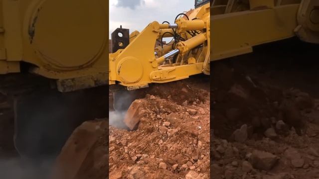 KOMATSU D 575 A DOZER #komatsu #dozer #bulldozer #nasılyapılır #keşfet #excavator смотреть онлайн