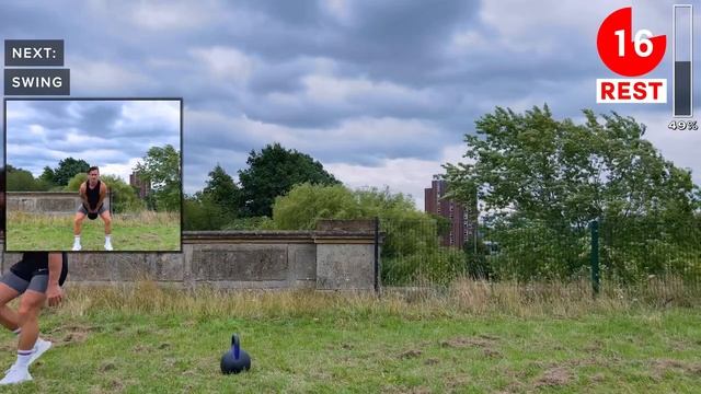 20MIN SINGLE KETTLEBELL WORKOUT // Full Body