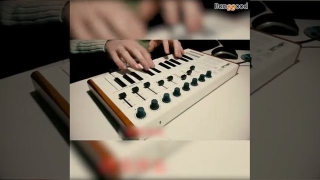 WORLDE TUNA MINI Ultra Portable 25 Keys USB MIDI Keyboard Controller смотреть онлайн