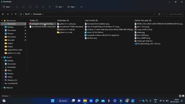 How to install MongoDB 6.0.5 on Windows 10 \ 11 | Install MongoDB 6.0.5 & Mongo Shell in Hindi смотреть онлайн