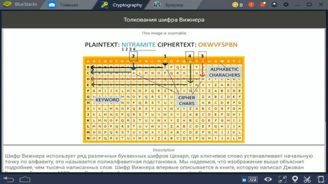 Cryptography. Шифр Виженера смотреть онлайн