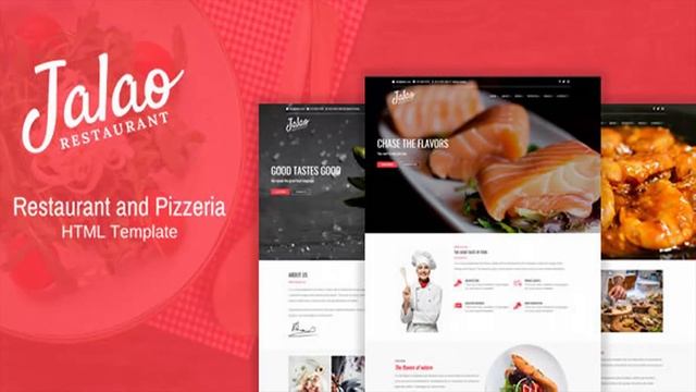 Jalao - Restaurant & Pizza HTML Template | Themeforest Website Templates and Themes смотреть онлайн