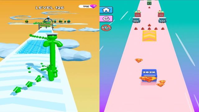 Satisfying Mobile Games 2023 - Tall Man Run, Jelly Run 2048, Number Masters, Layers Roll, A-Z Run.. смотреть онлайн