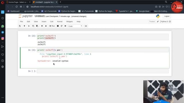 11.1 Escaping characters | Part - 2 | Chapter 3 | Python for beginners YouTube series (Tamil) смотреть онлайн