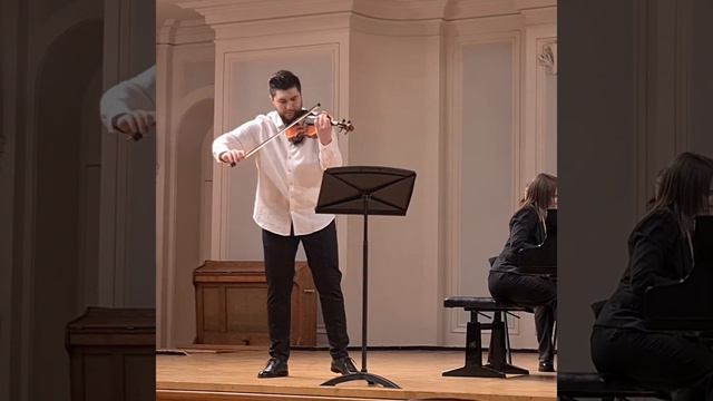 Э.Григ.Соната N3 для скрипки и фортепиано до минор, соч45. Пётр Федотов и Марина Яхлакова