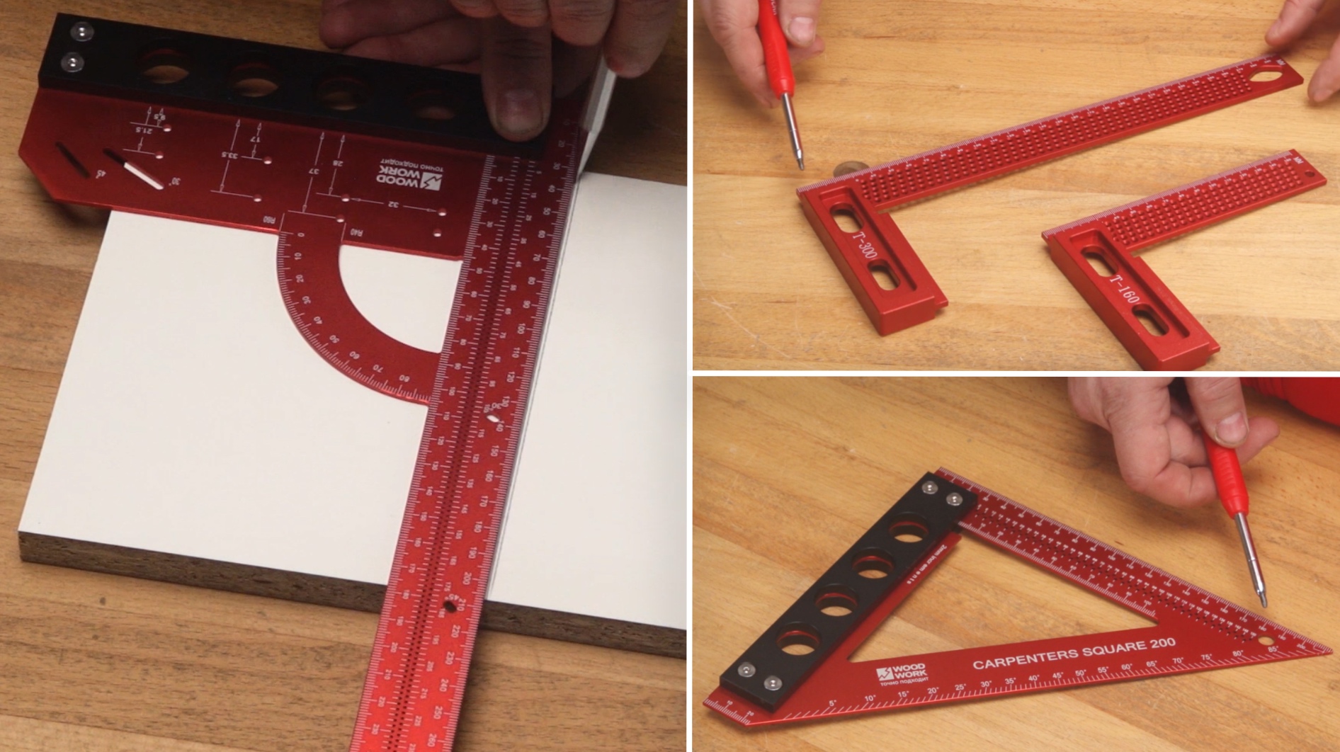 Какой разметочный столярный угольник выбрать для столяра и мебельщика 📐 Угольники алюминиевые MGR смотреть онлайн