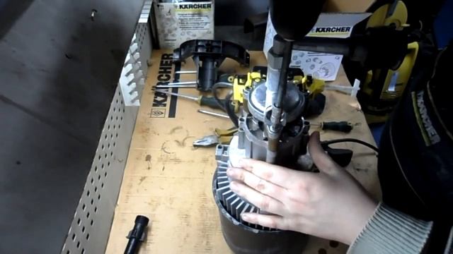 Remont Kerher K7.350 нет включение[Mechanik Lilian]