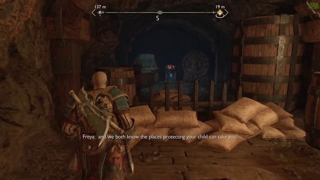 Freya Convinces Kratos He is the Champion of the Giants - God of War Ragnarok смотреть онлайн