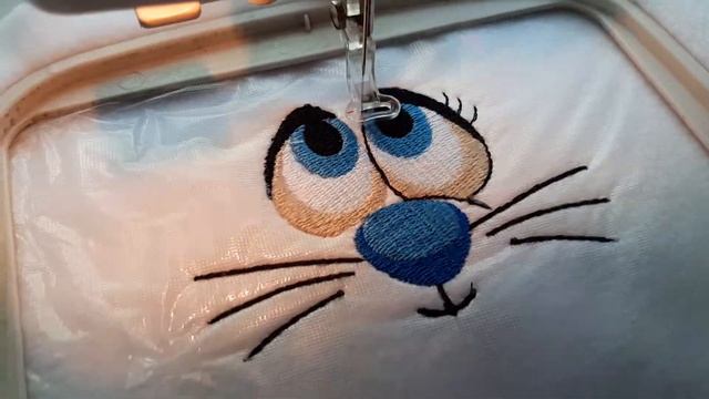 Мордочка зайки вышивка смотреть онлайн