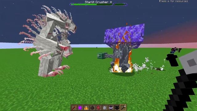 Skeleton Cyclop (Nightmare craft) vs Other Cool Bosses | Minecraft Mob Battle смотреть онлайн