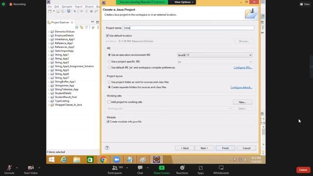 38 Core Java Day 38 Instance Members of Parent Class & Static Members of Parent Class etc смотреть онлайн