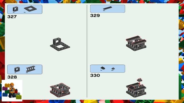 LEGO Instructions - Minecraft - 21137 - The Mountain Cave смотреть онлайн