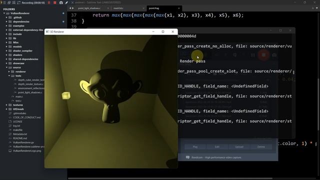 Blender Monkey in Vulkan смотреть онлайн