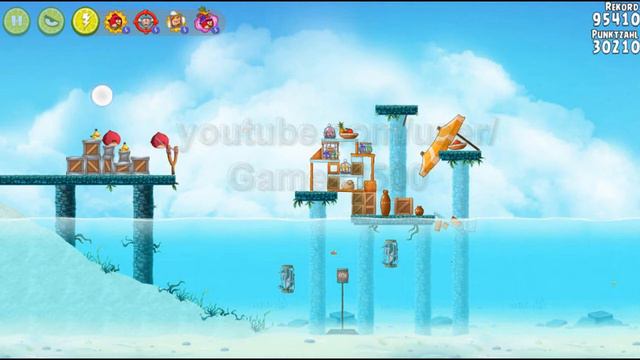 Angry Birds Rio High Dive Level 7 Walkthrough 3 Stars Lösung смотреть онлайн