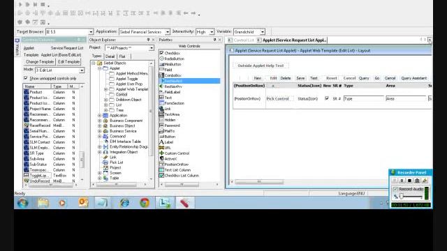 Siebel eScript Example- Enable Button смотреть онлайн