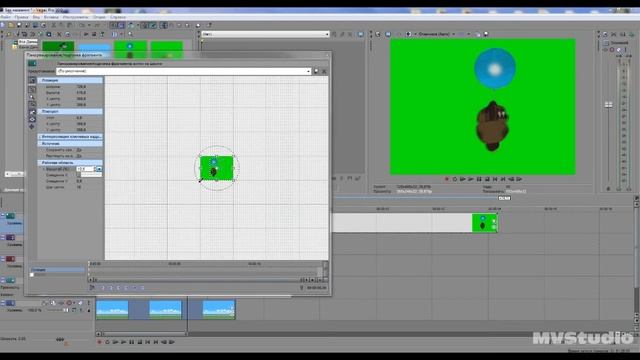 Как убрать зелёный фон в видео? Sony Vegas Pro 10. смотреть онлайн