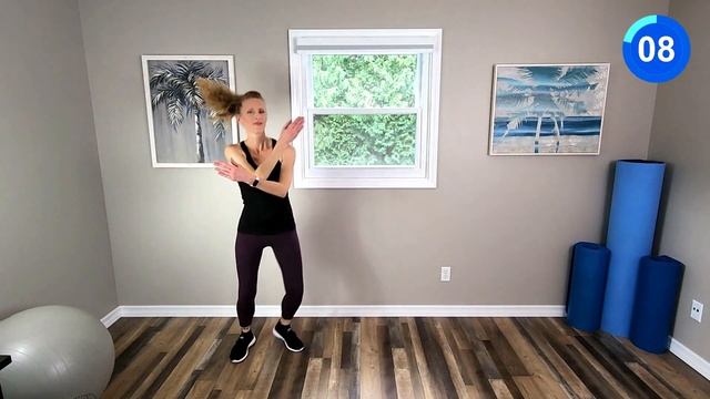 10000 Steps | Burn 500 Calories | Low Impact | No Jumping | Walk at Home Workout смотреть онлайн