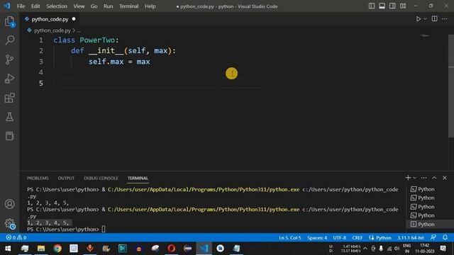 Python Tutorial #50 - Custom Iterator in Python Programming for Beginners смотреть онлайн