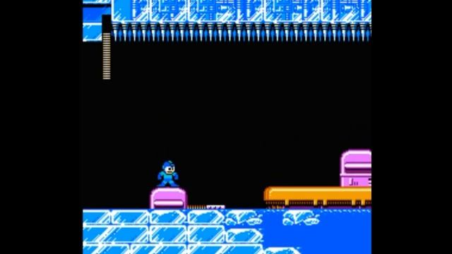 Dendy (Famicom,Nintendo,Nes) 8-bit MegaMan (RockMan) 6 part stage BlizzardMan