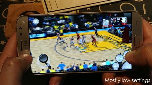 Samsung Galaxy J7 Pro NBA 2K17 Sample смотреть онлайн