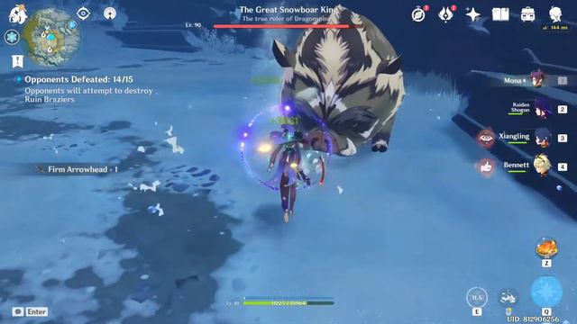 Boar King have Returned | Genshin impact смотреть онлайн