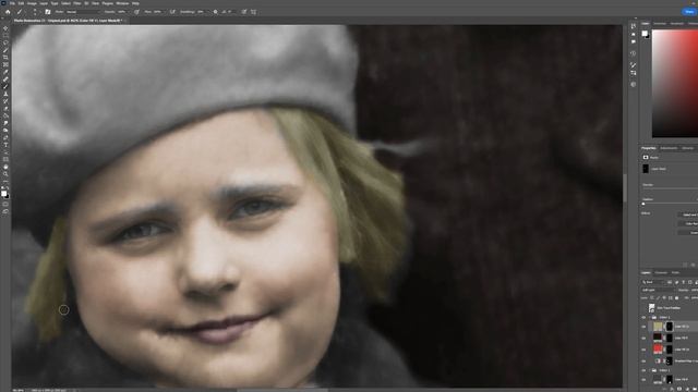 Photo Restoration in Photoshop Using Neural Filters | Old Photo In Colour | Timelapse смотреть онлайн