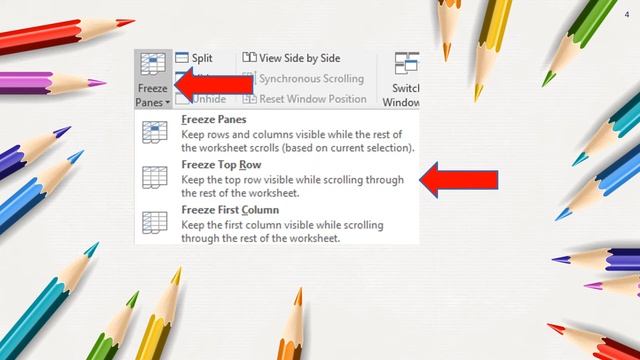 How to Freeze Panes in Excel смотреть онлайн