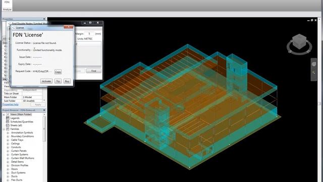 FDN - Find Double Nodes (Plugin for Autodesk Revit) смотреть онлайн