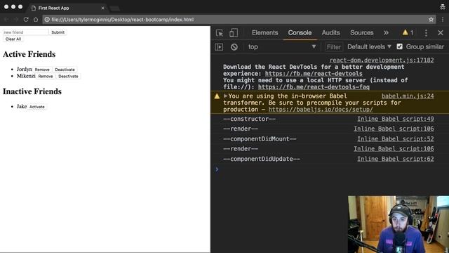 Free React.js Bootcamp - Day 3 смотреть онлайн