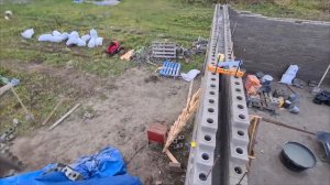 Гараж из лего кирпича - 1