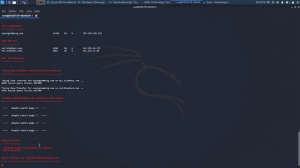 DNS Analysis _ An Introduction to Ethical Hacking with Kali Linux