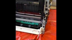 How to replace printer transfer belt-HP LaserJet