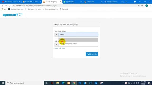 Reset OpenCart 3.0 Admin Password using PHPMyAdmin смотреть онлайн