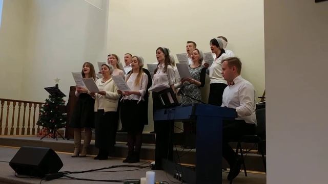 #Рождественская песня, #хор смотреть онлайн